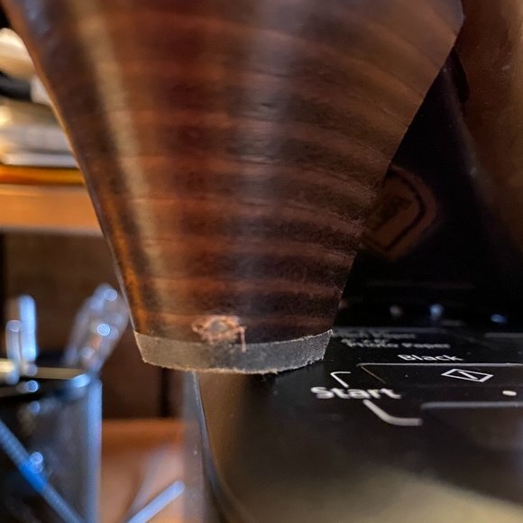 Born Calixta Womens Brown Leather Zip Booties Size 7.5/38.5 - Picture 13 of 13